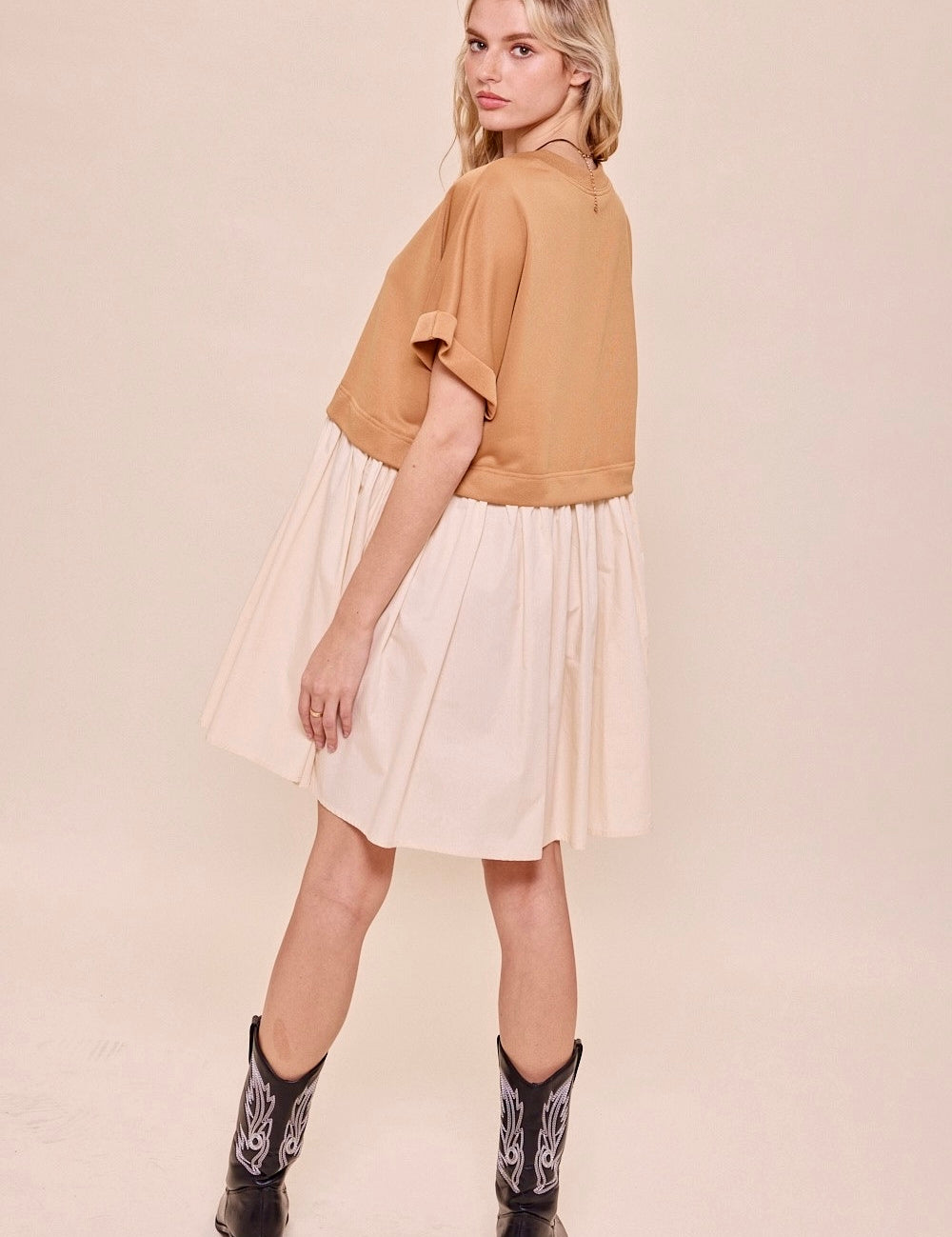 Soft Blend Mini Dress - alldeserved.com