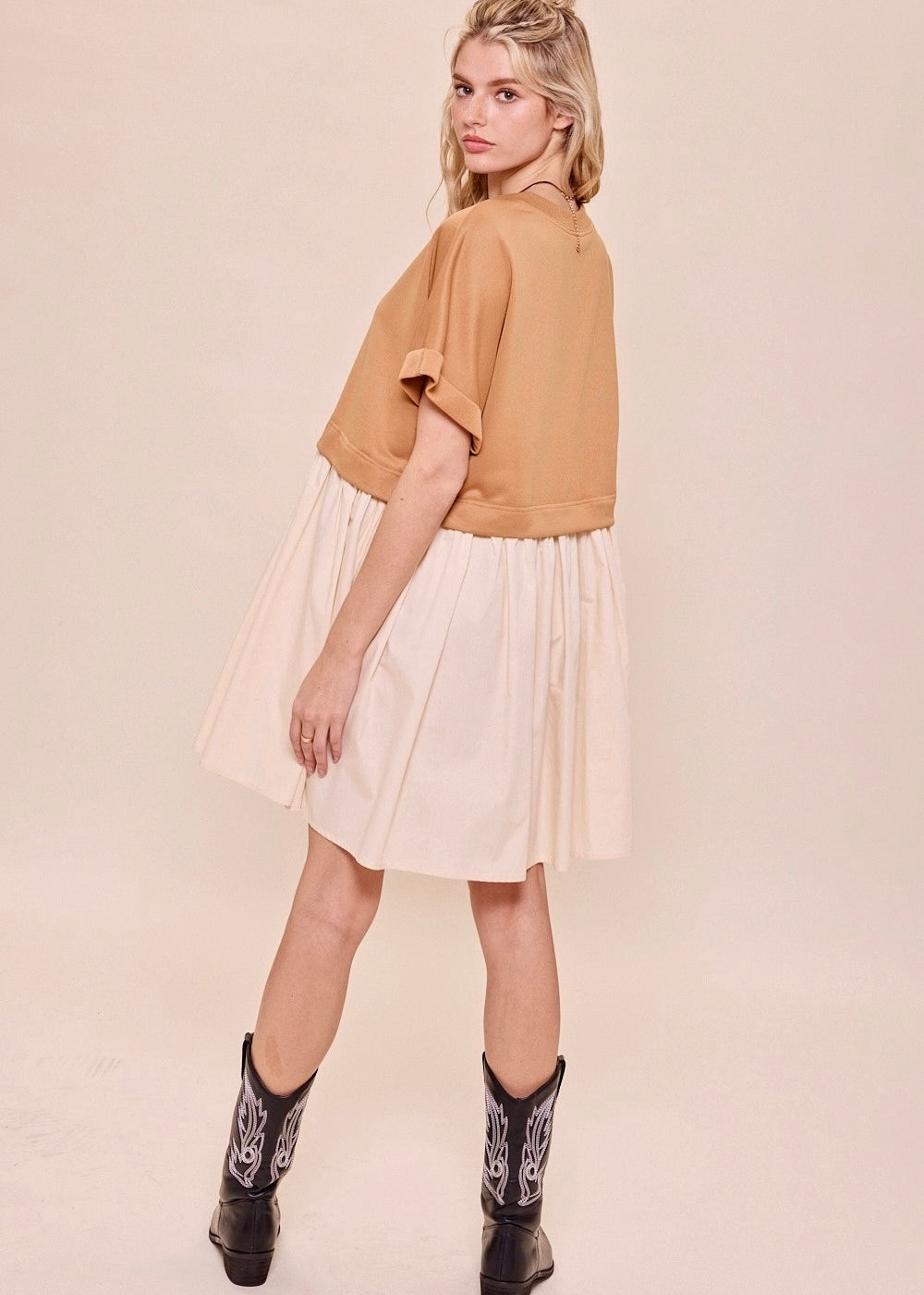 Soft Blend Mini Dress - alldeserved.com