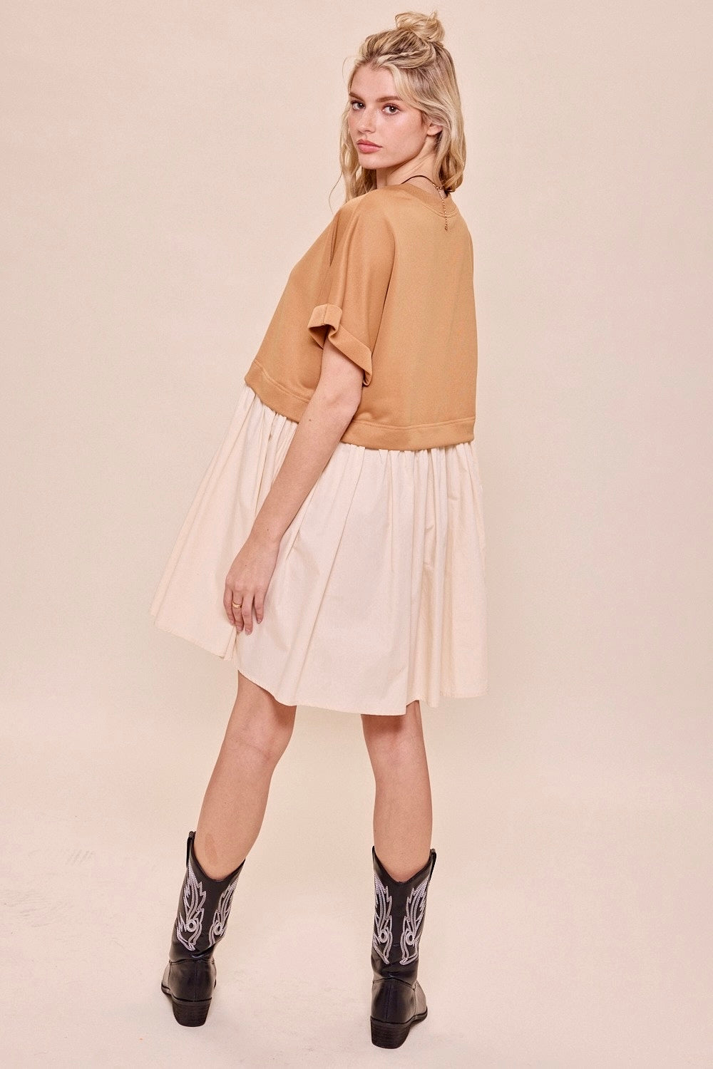 Soft Blend Mini Dress - alldeserved.com