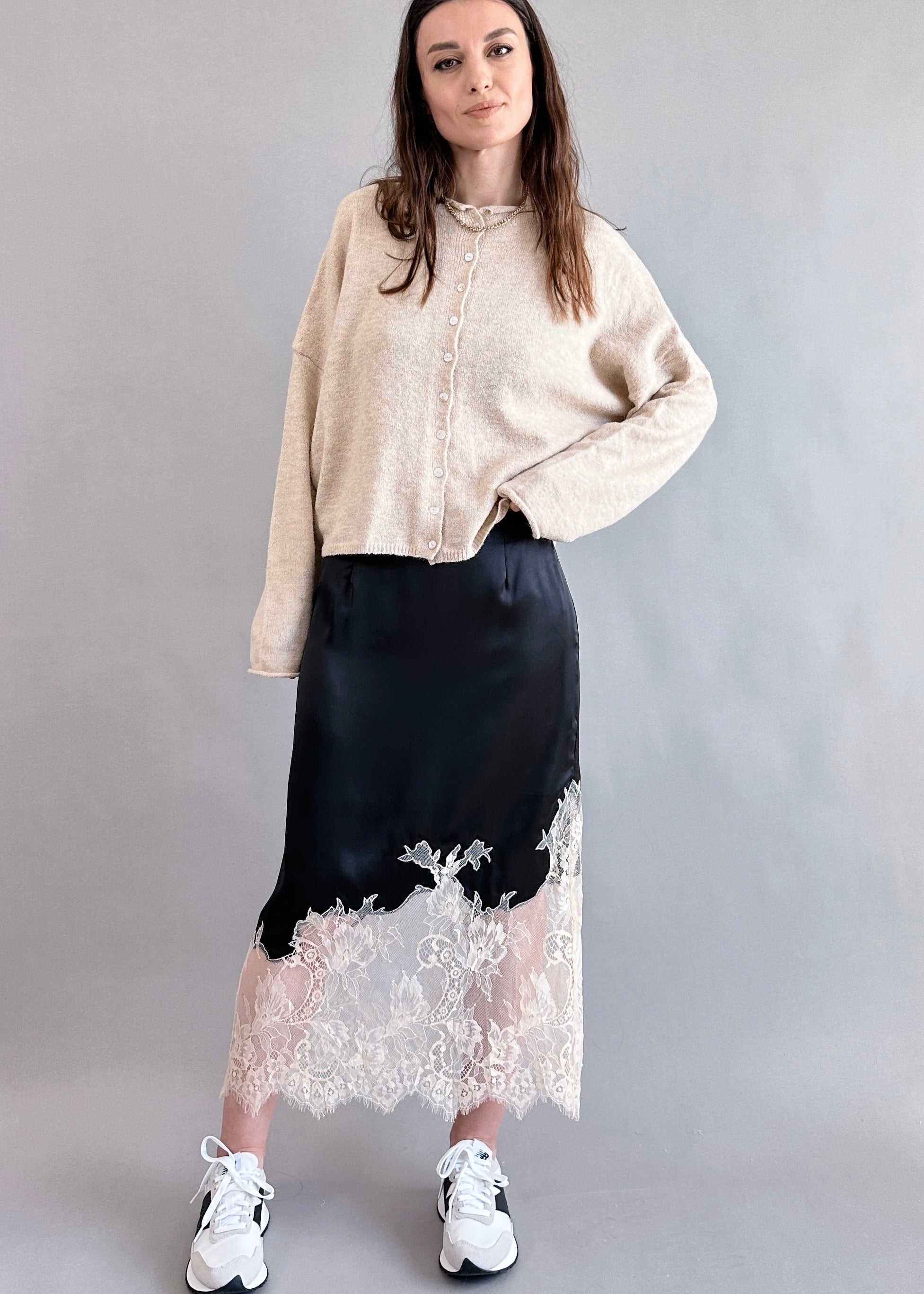 Bali Moon Satin Lace Skirt - alldeserved.com