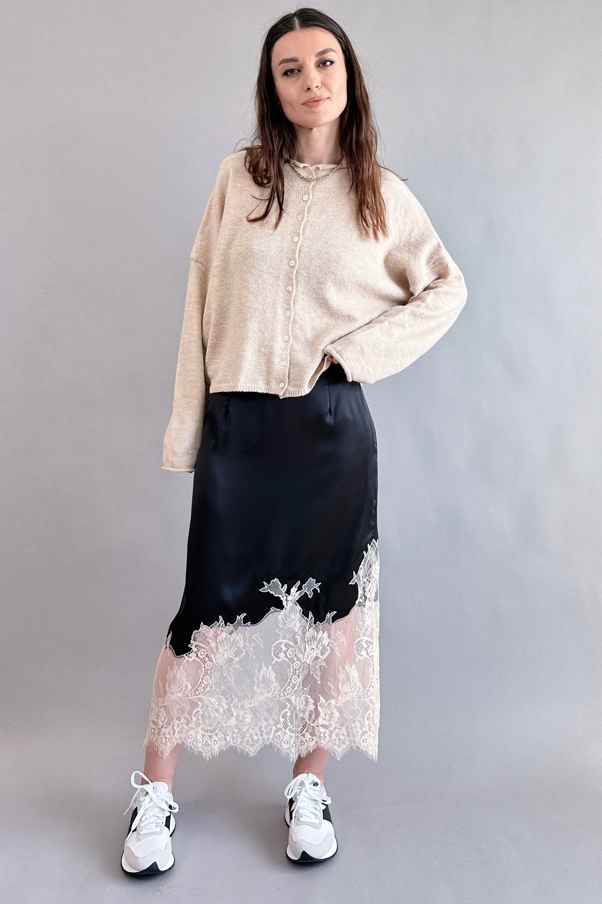Bali Moon Satin Lace Skirt - alldeserved.com