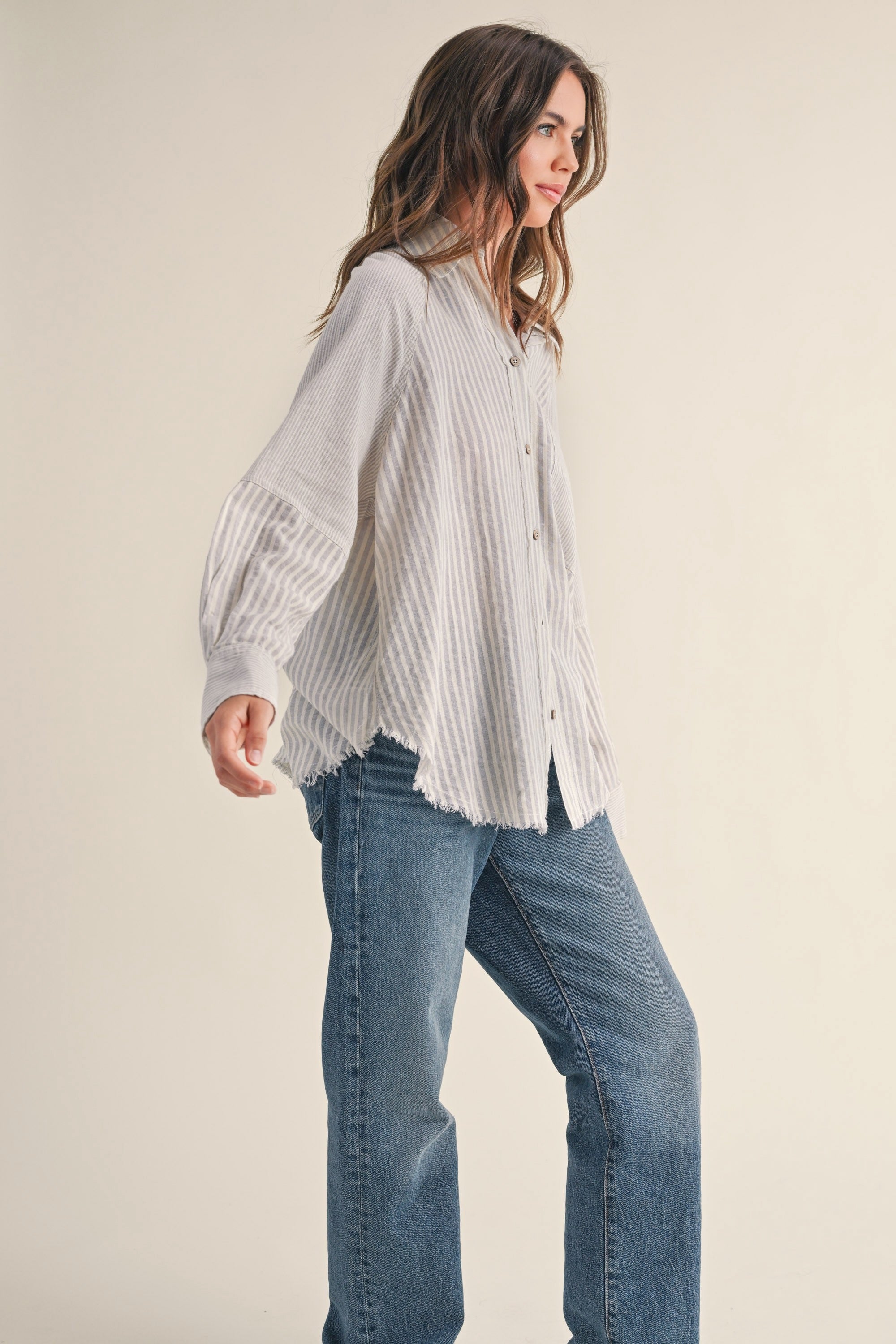 Soft Stripes Cotton Shirt - alldeserved.com