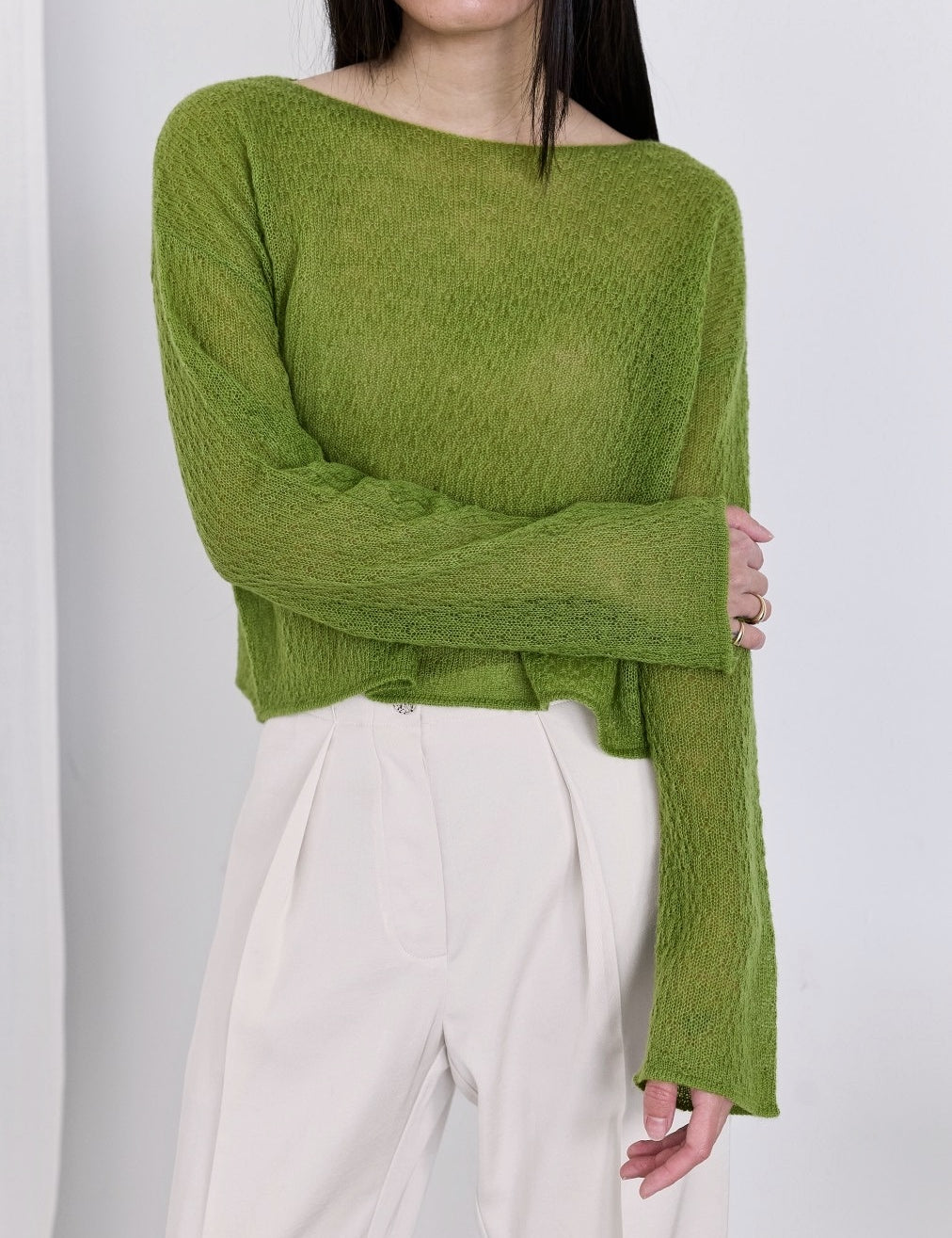 Daphne Lightweight Sheer Sweater - alldeserved.com