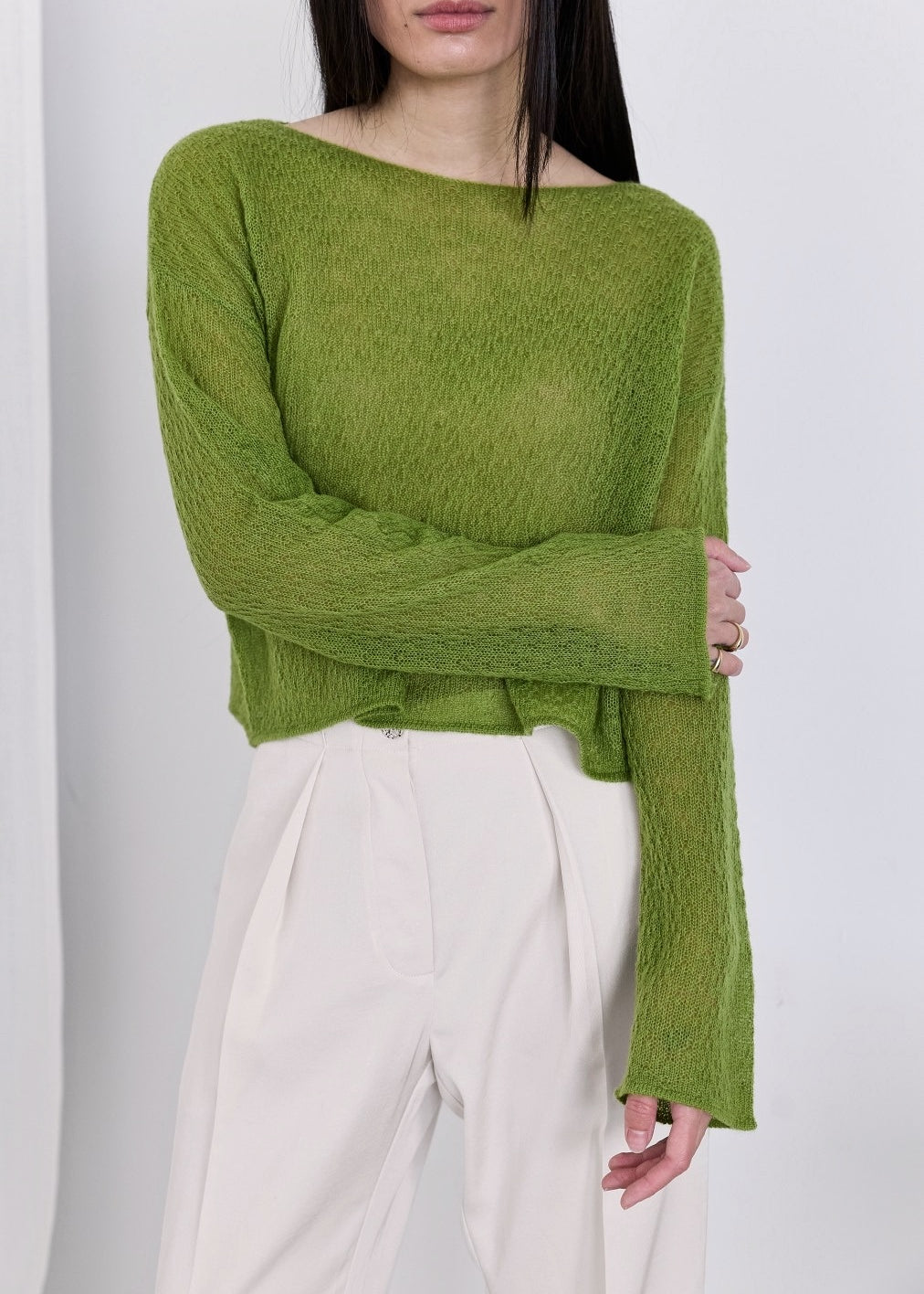 Daphne Lightweight Sheer Sweater - alldeserved.com