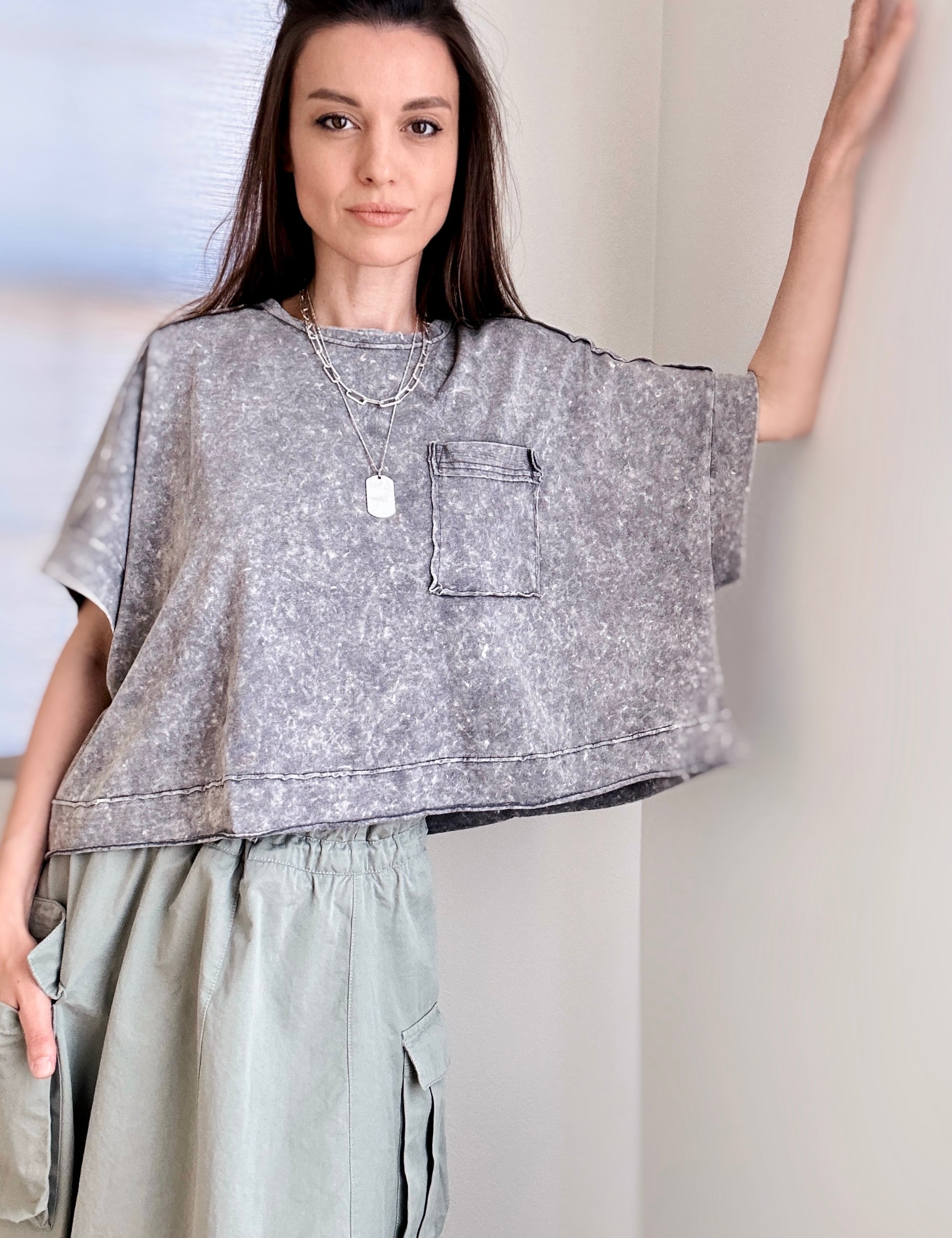 Hot Season Oversized Cropped T-Shirt - alldeserved.com