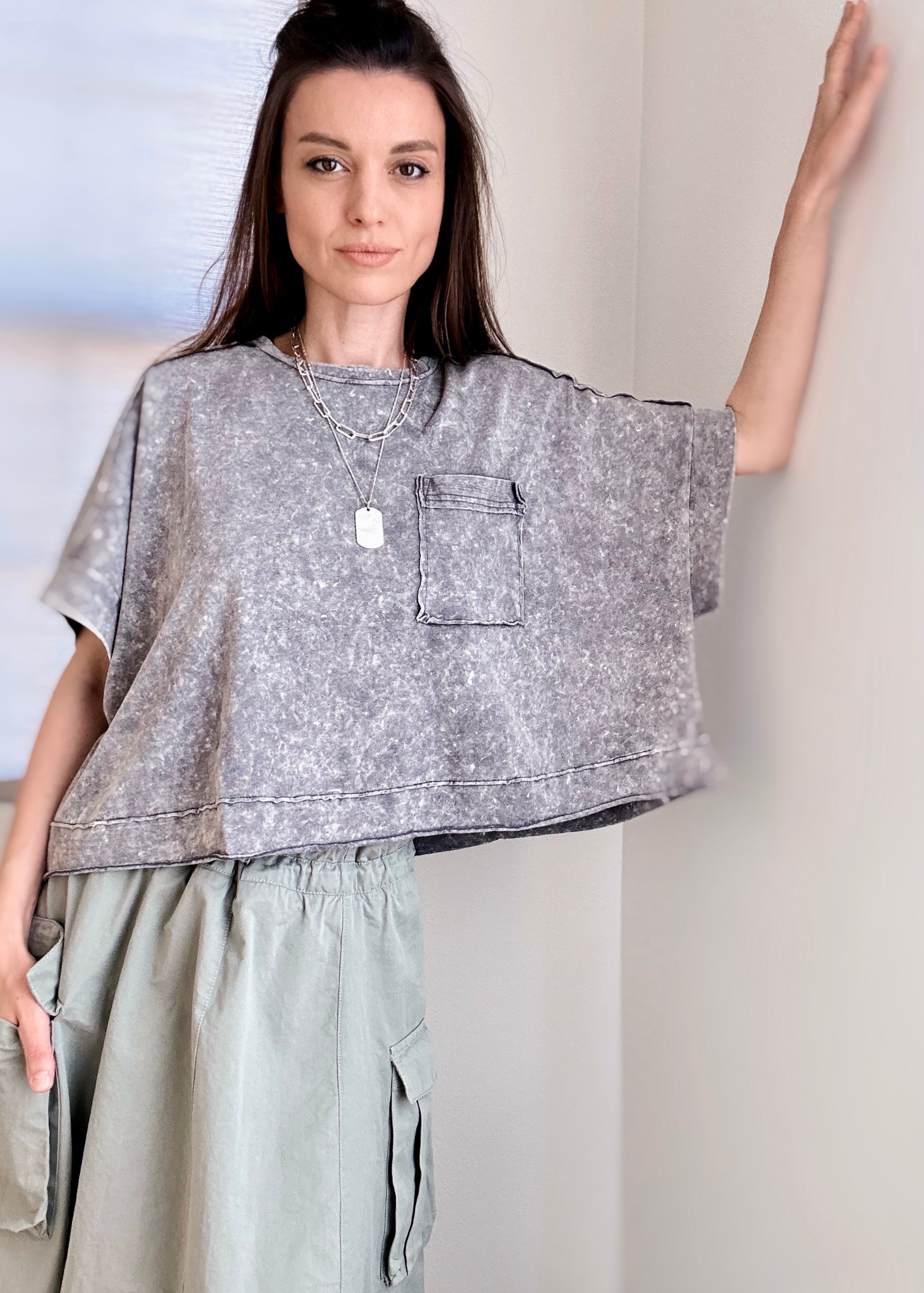 Hot Season Oversized Cropped T-Shirt - alldeserved.com
