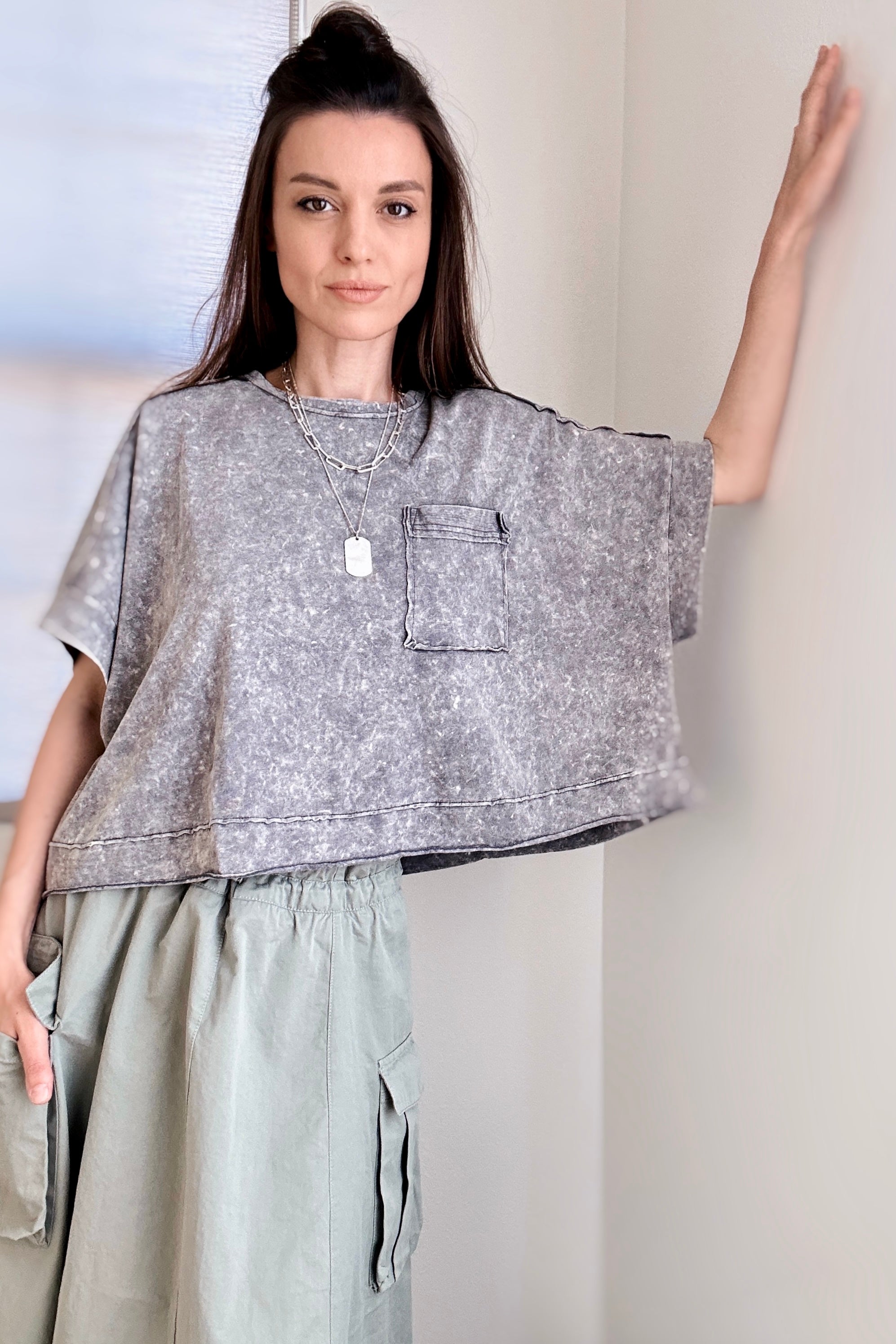 Hot Season Oversized Cropped T-Shirt - alldeserved.com