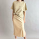 Main Street Satin Midi Skirt - alldeserved.com