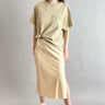 Main Street Satin Midi Skirt - alldeserved.com