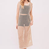 Sahara Mesh Sweater Dress - alldeserved.com