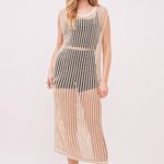 Sahara Mesh Sweater Dress - alldeserved.com