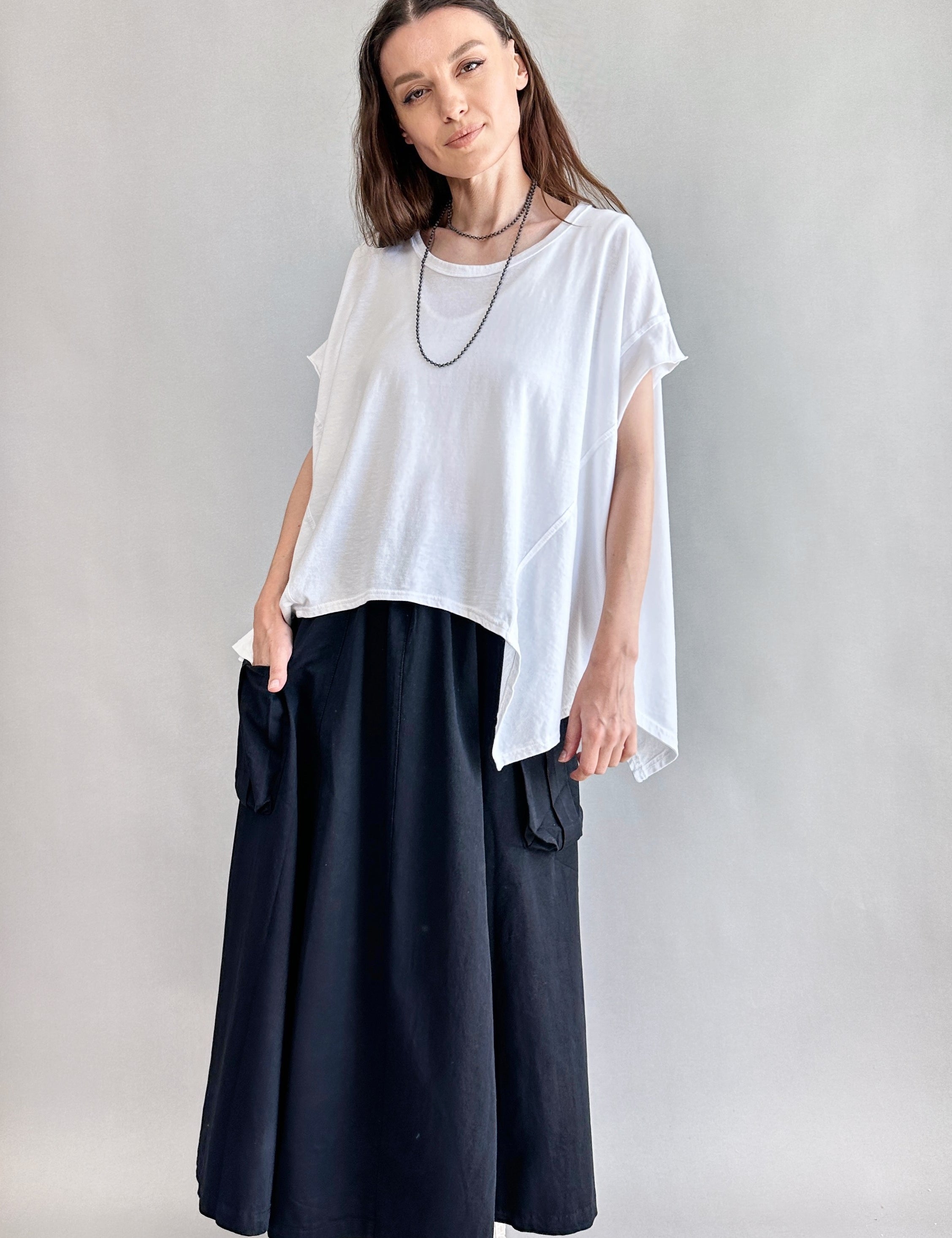 Trinity Flowy Oversized Top - alldeserved.com