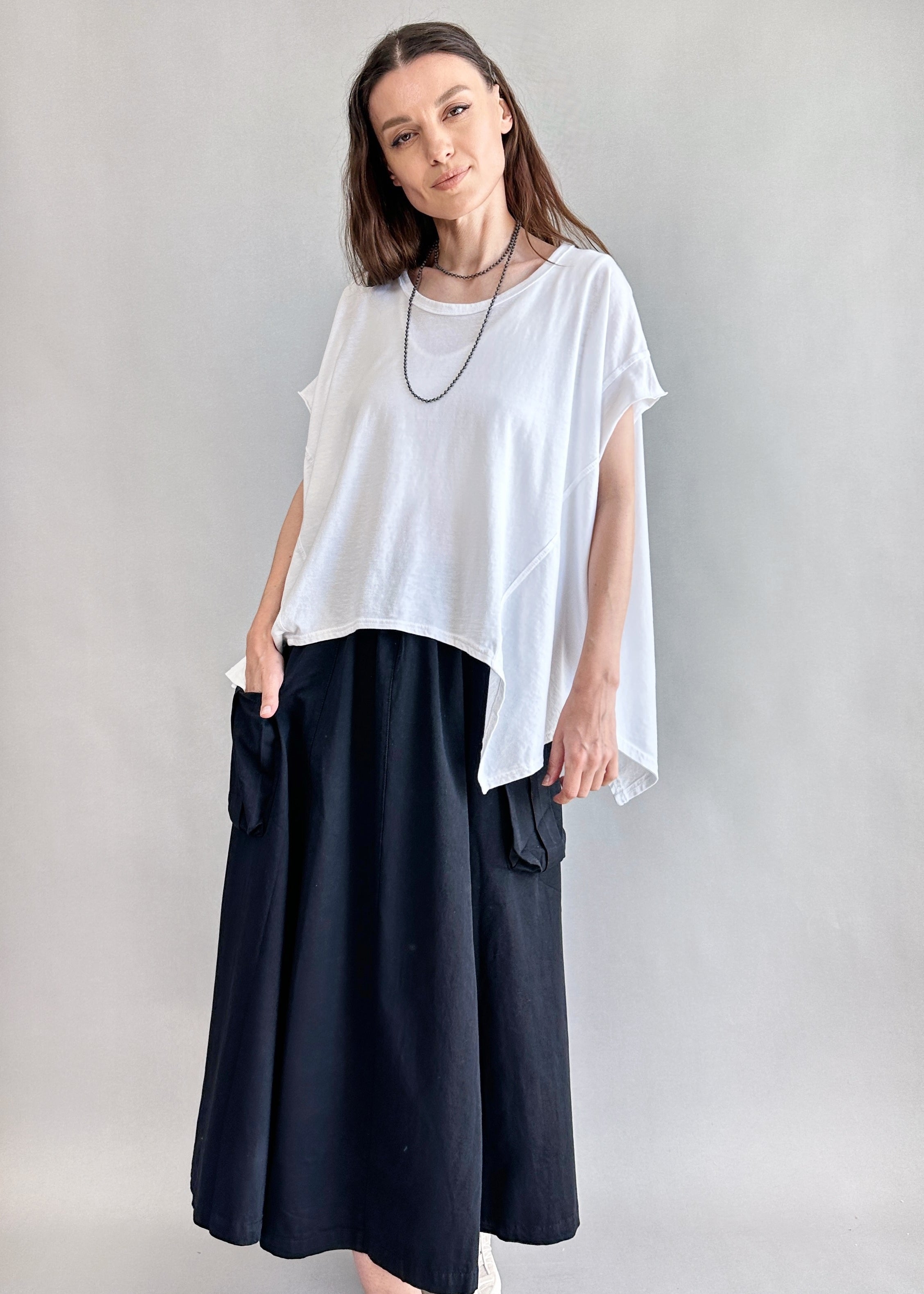 Trinity Flowy Oversized Top - alldeserved.com