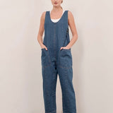 High Roller Denim Jumpsuit - alldeserved.com