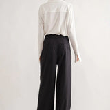 Messi Wide-Leg Pants - Black