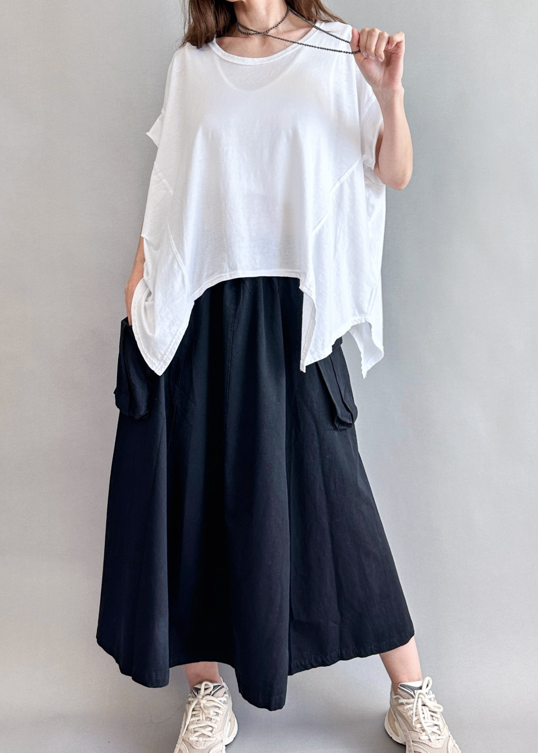 Trinity Flowy Oversized Top - alldeserved.com