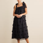 Arianna 3D Dot Midi Dress - alldeserved.com