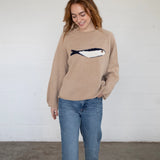 Sardine Balloon Sleeve Sweater - Oat