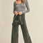 Wild Honey Straight Wide Leg Denim Pants - alldeserved.com