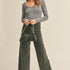 Wild Honey Straight Wide Leg Denim Pants - alldeserved.com