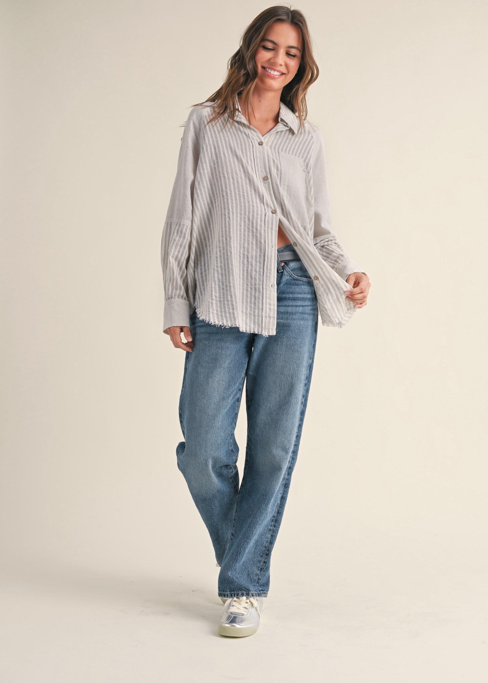 Soft Stripes Cotton Shirt - alldeserved.com