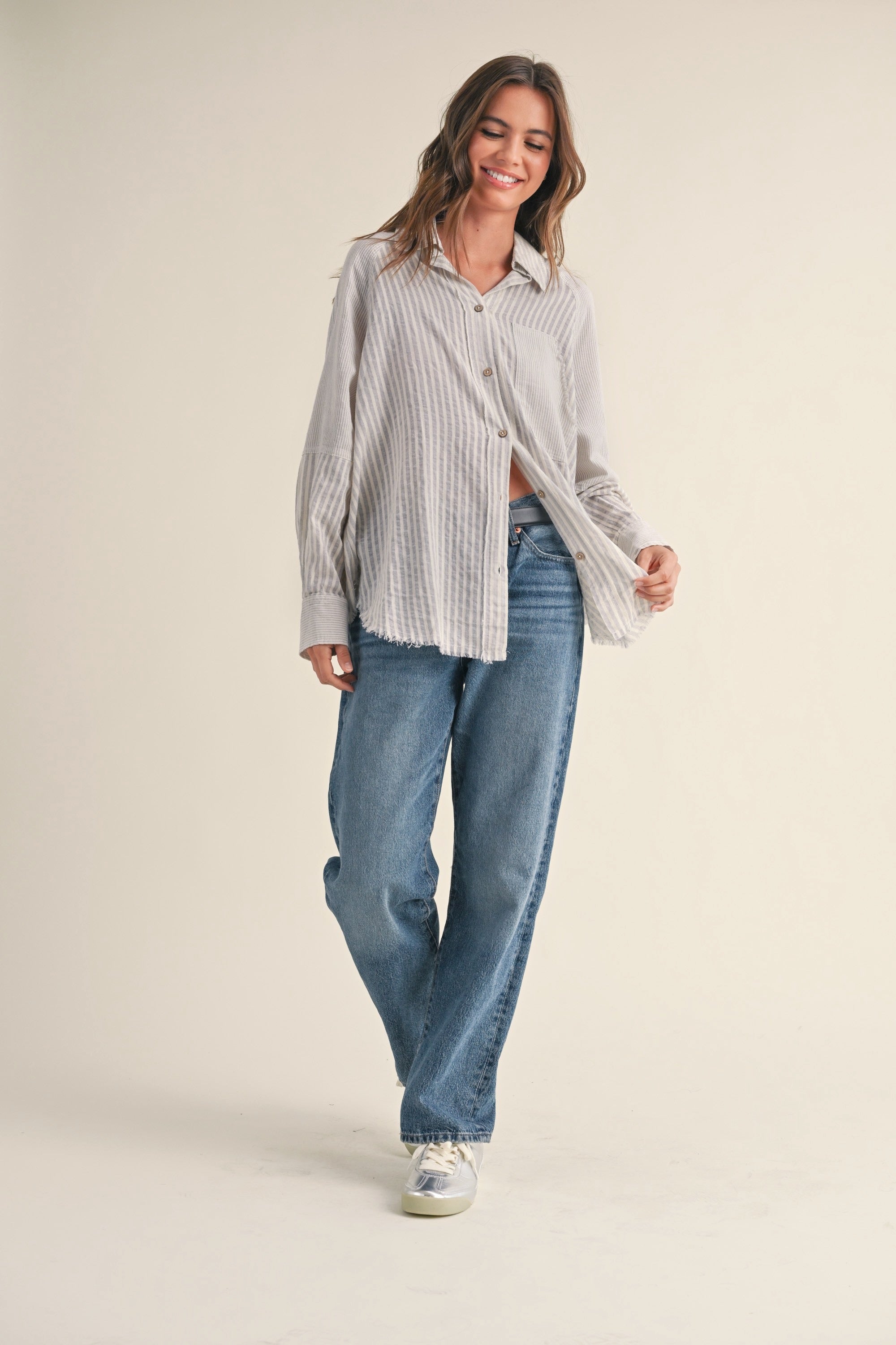 Soft Stripes Cotton Shirt - alldeserved.com
