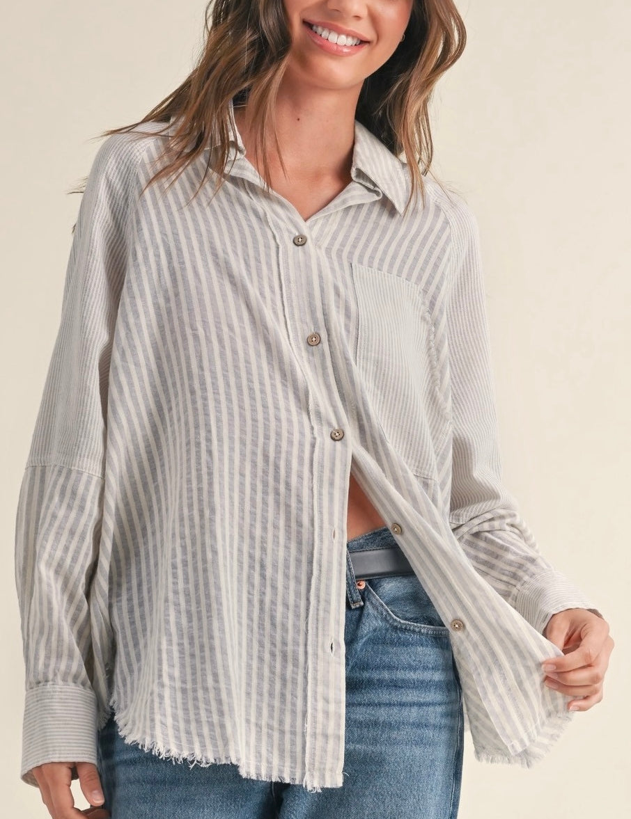 Soft Stripes Cotton Shirt - alldeserved.com