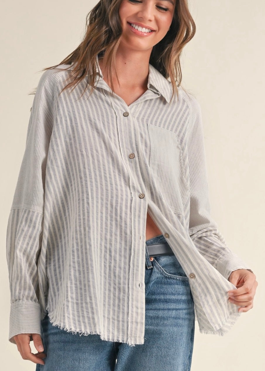 Soft Stripes Cotton Shirt - alldeserved.com