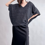 Ellen Fisherman Net Knit Top - alldeserved.com