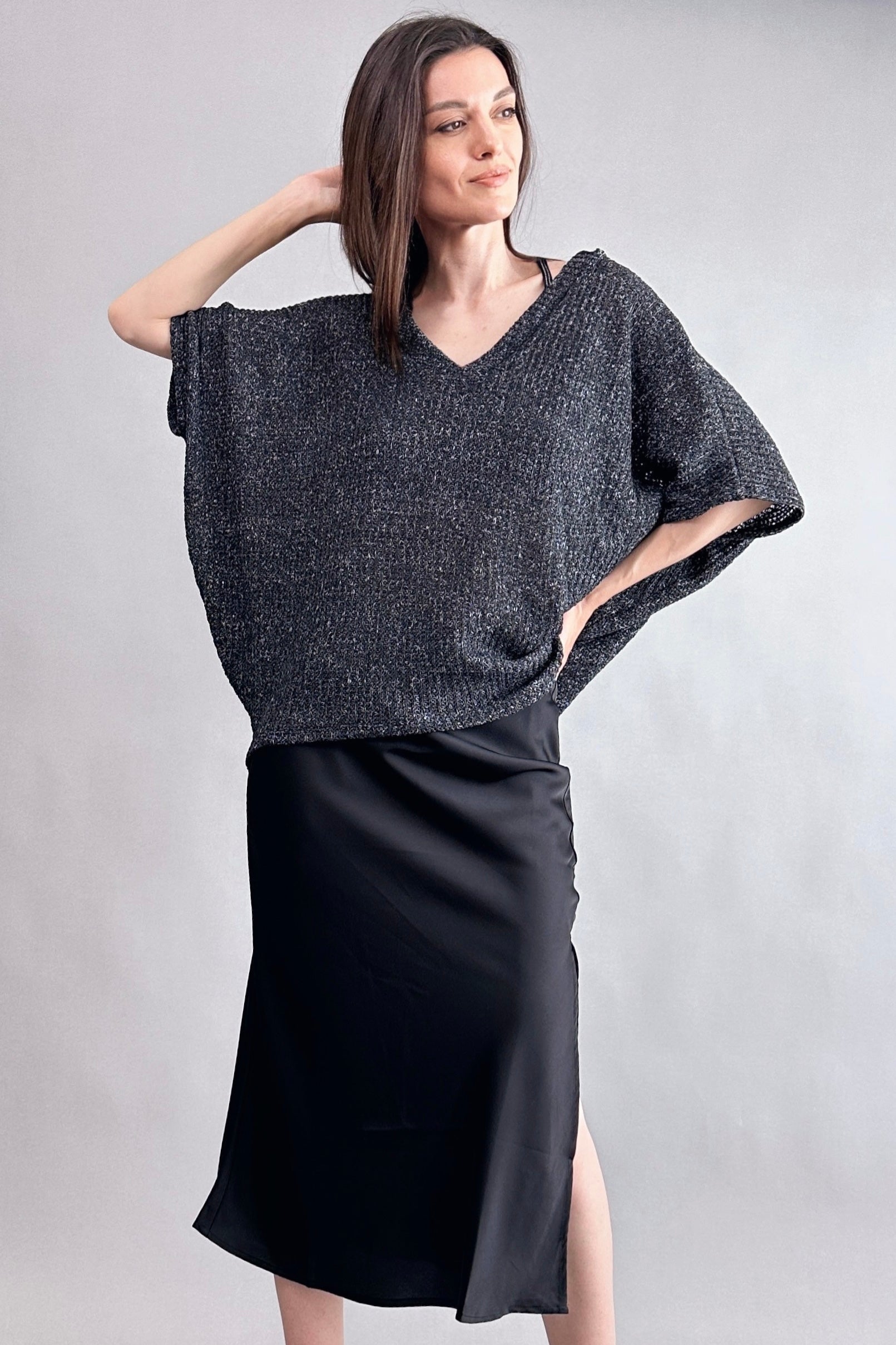 Ellen Fisherman Net Knit Top - alldeserved.com