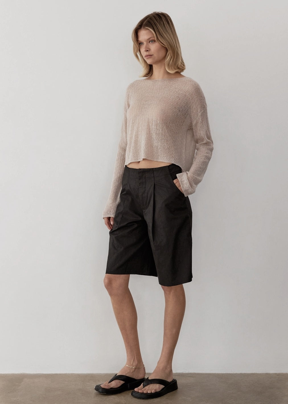 Daphne Lightweight Sheer Sweater - alldeserved.com