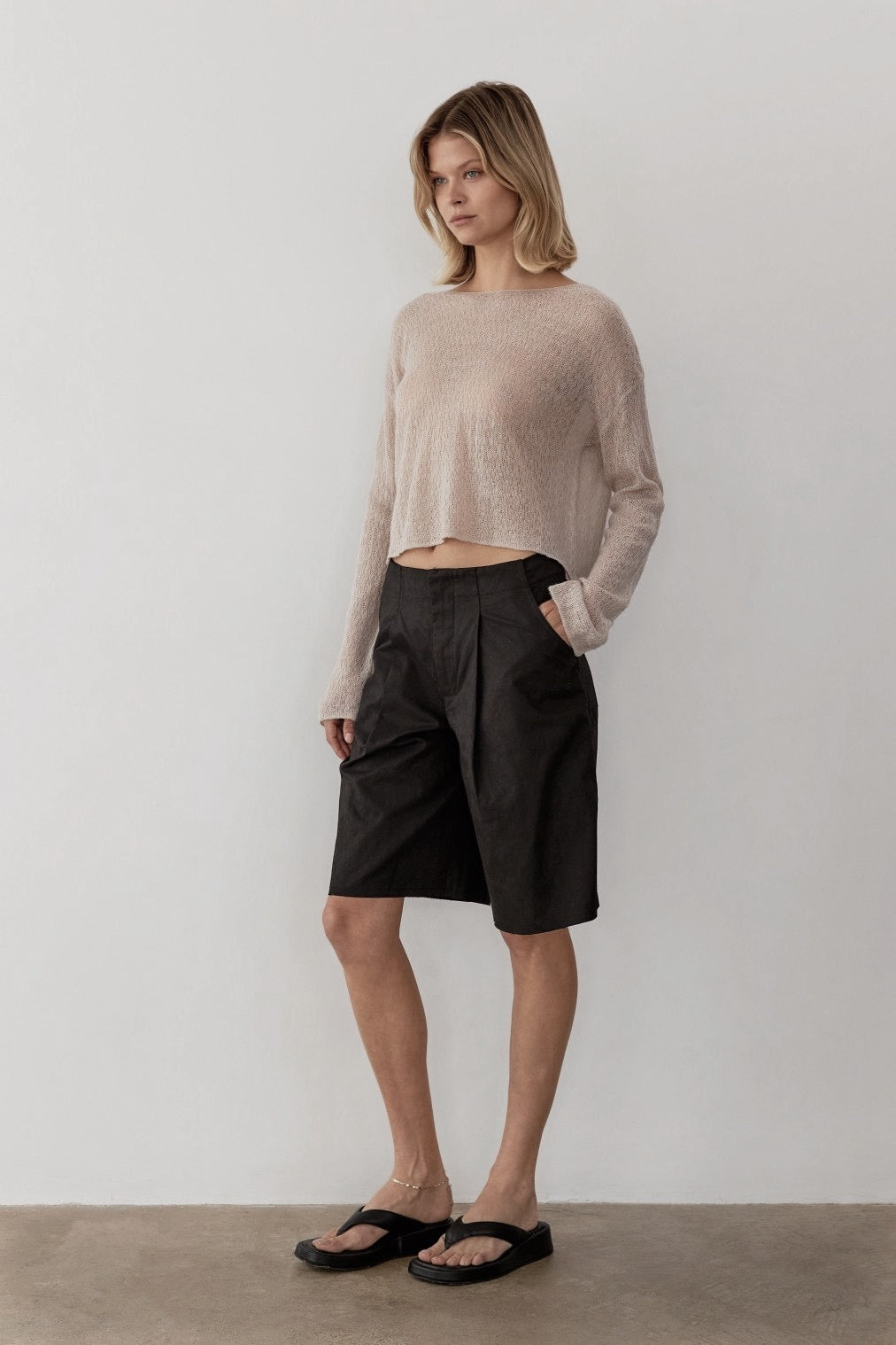 Daphne Lightweight Sheer Sweater - alldeserved.com