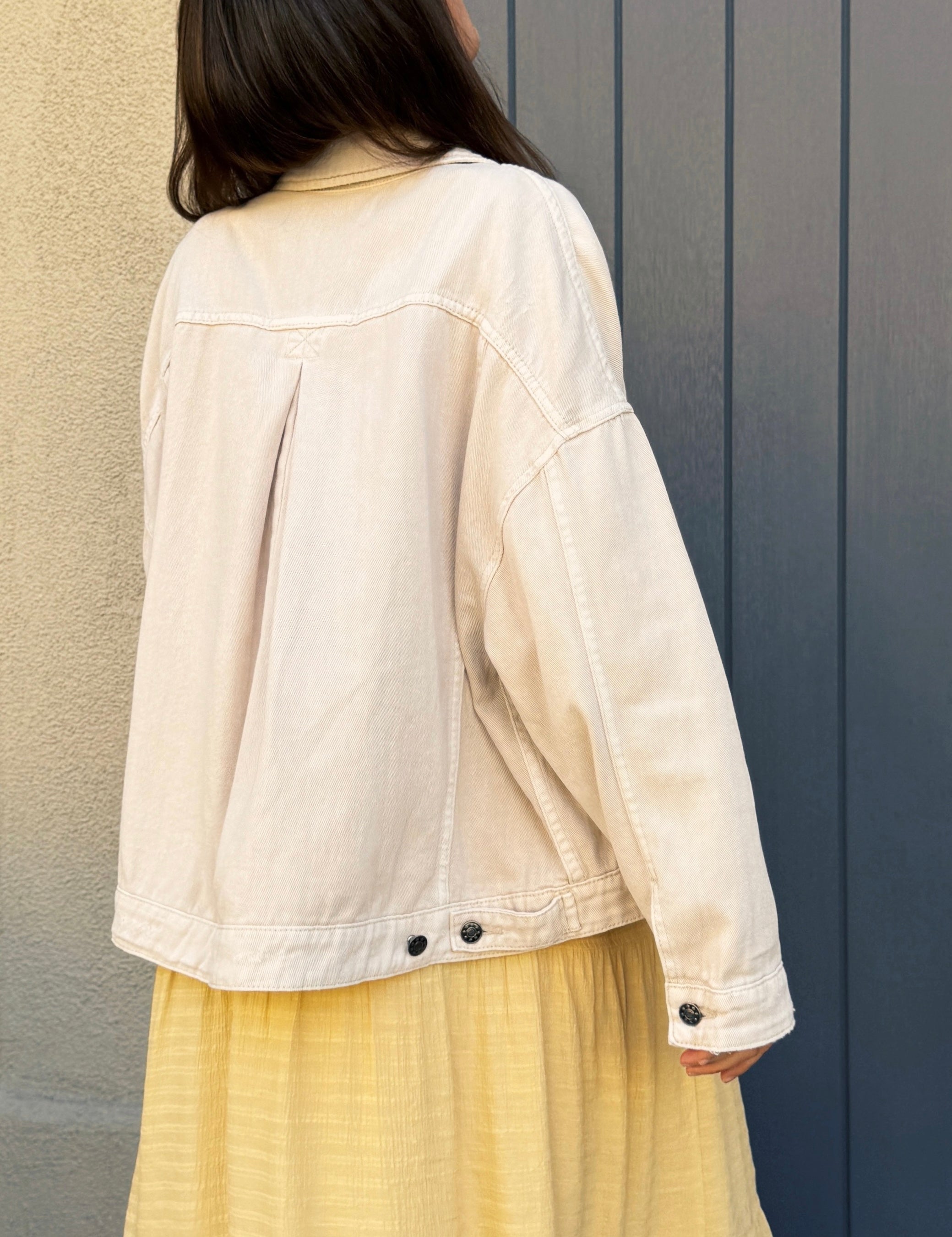 Miranda Swing Denim Jacket - alldeserved.com