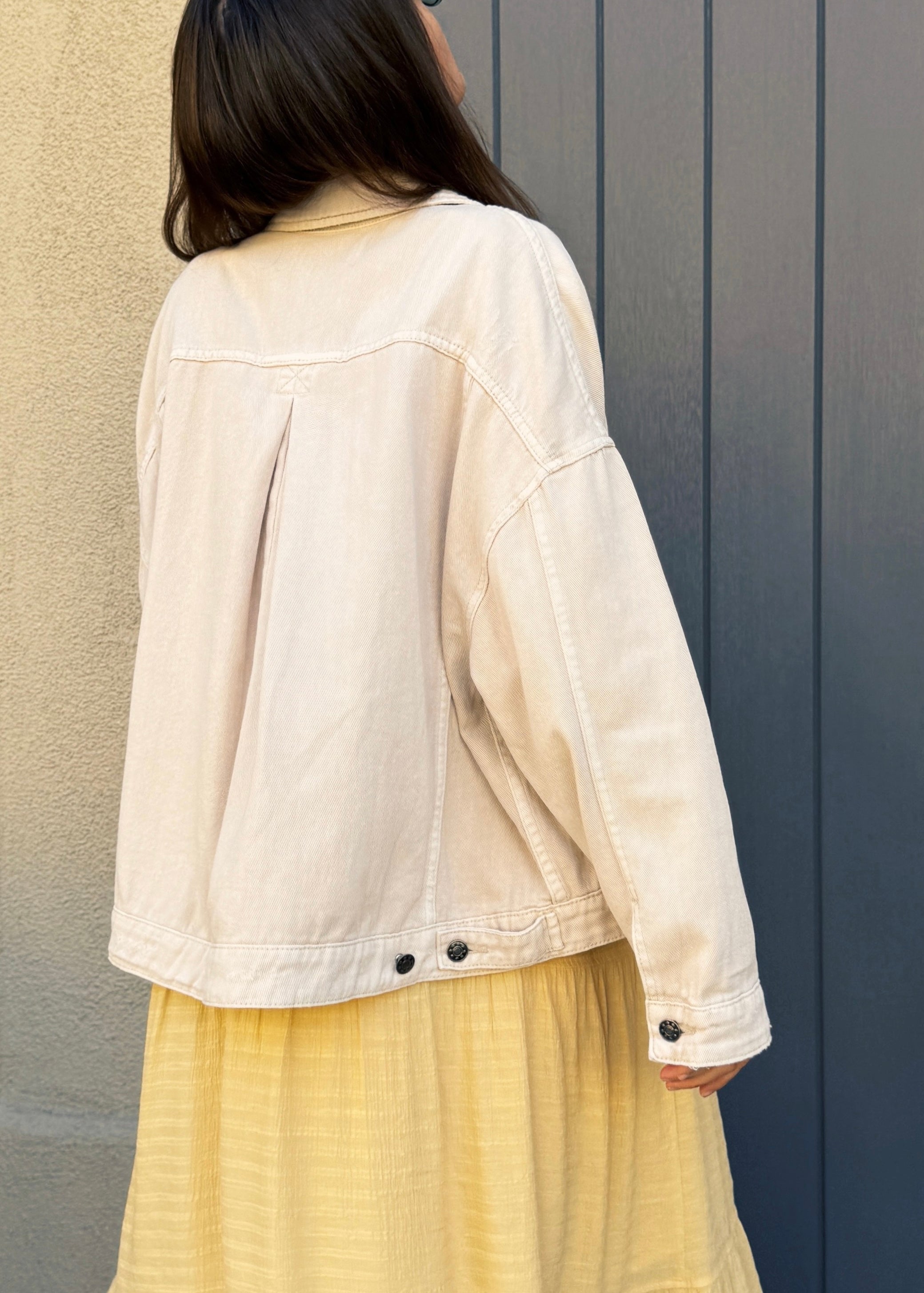 Miranda Swing Denim Jacket - alldeserved.com