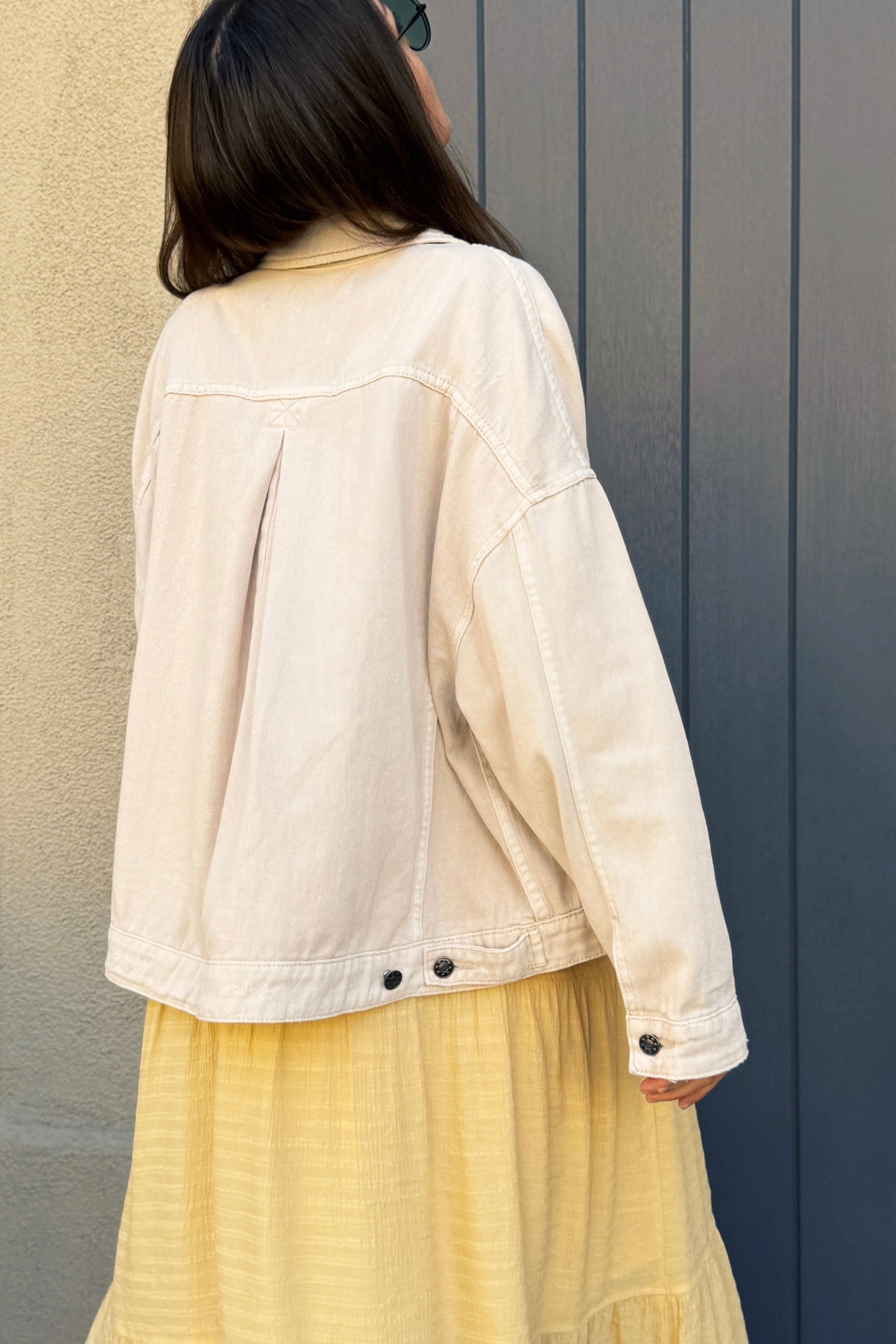 Miranda Swing Denim Jacket - alldeserved.com