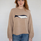 Sardine Balloon Sleeve Sweater - Oat