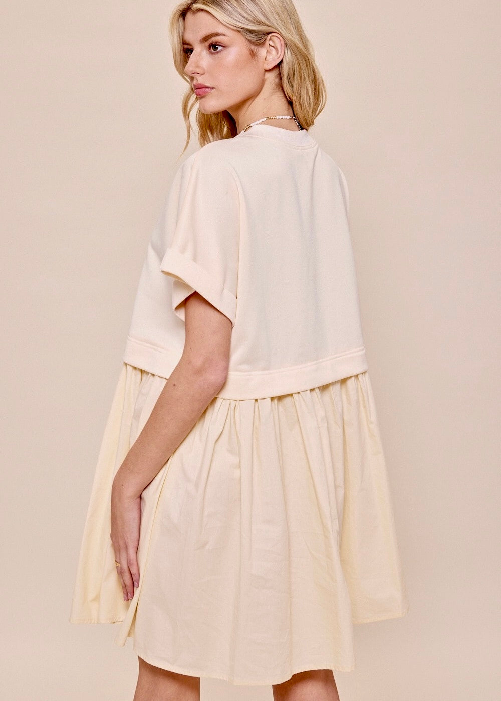 Soft Blend Mini Dress - alldeserved.com