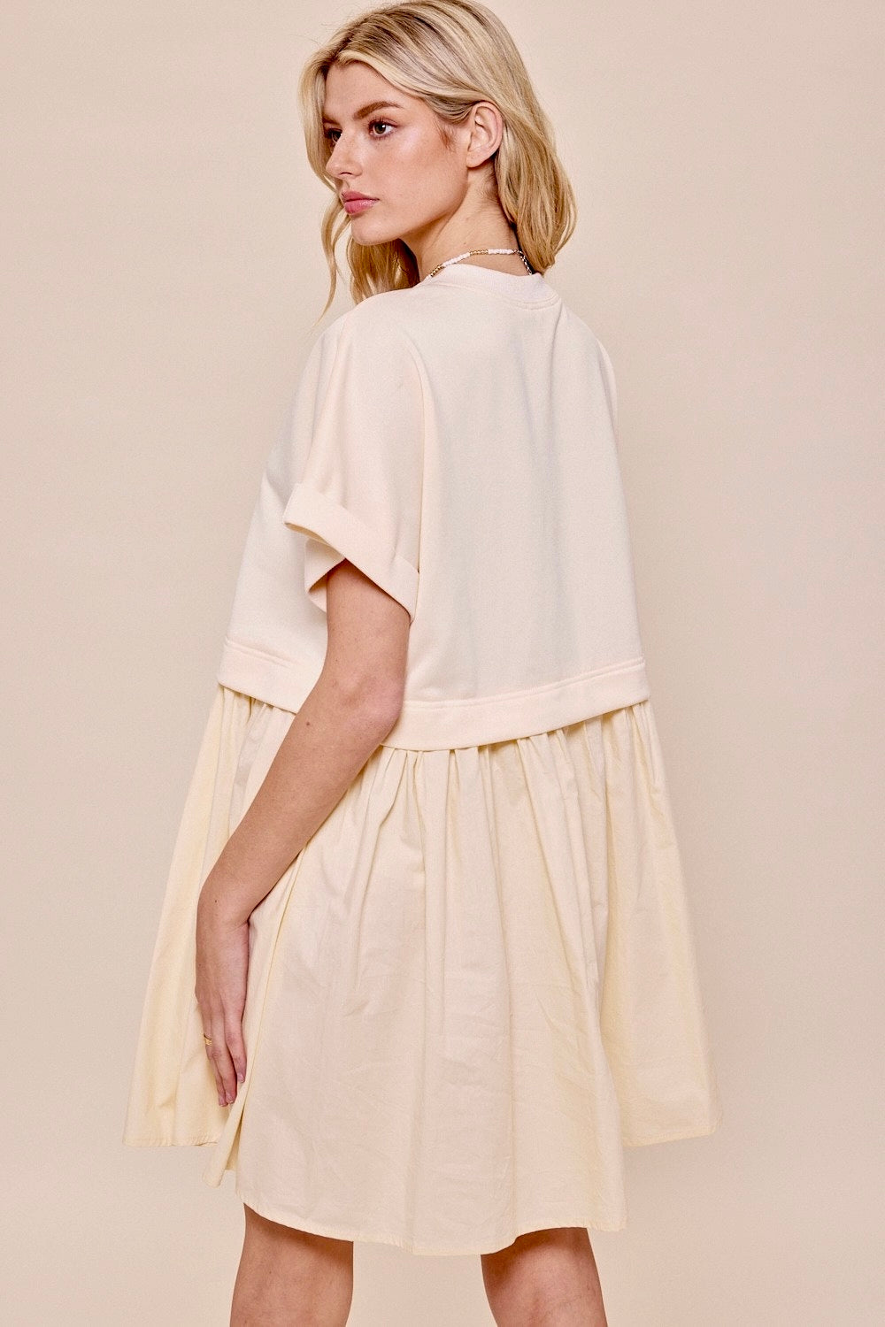 Soft Blend Mini Dress - alldeserved.com