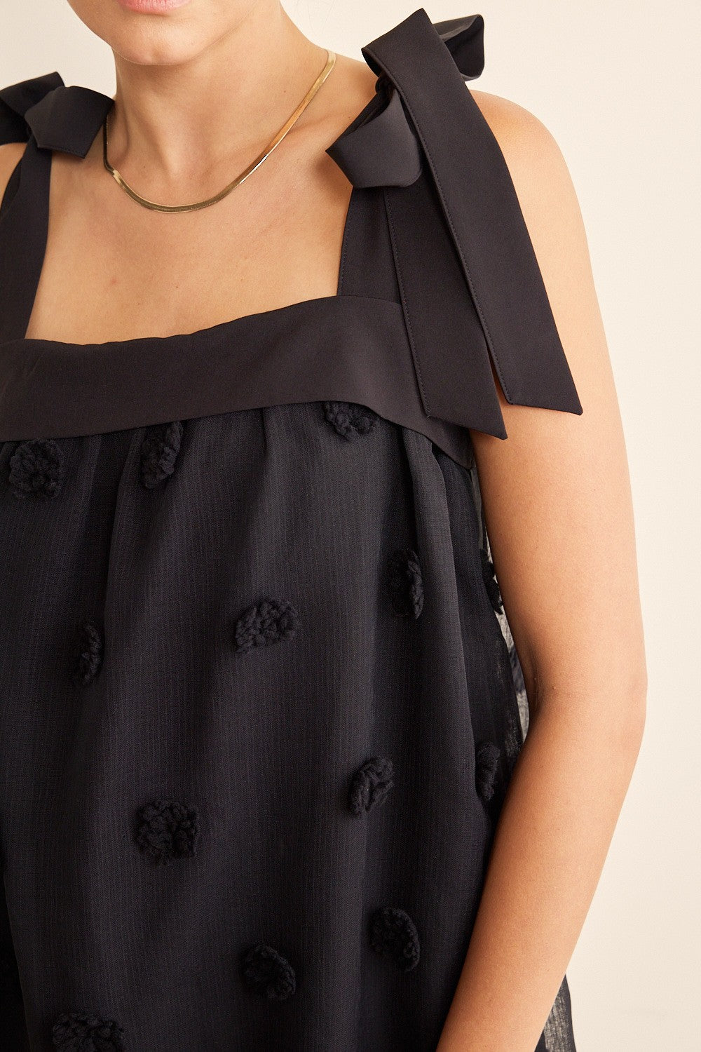 Arianna 3D Dot Midi Dress - alldeserved.com