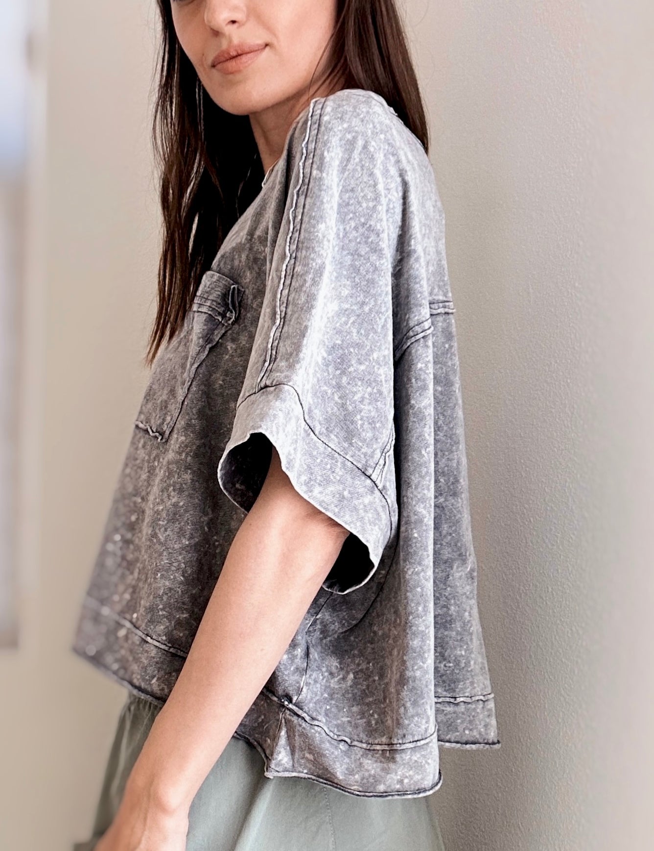 Hot Season Oversized Cropped T-Shirt - alldeserved.com