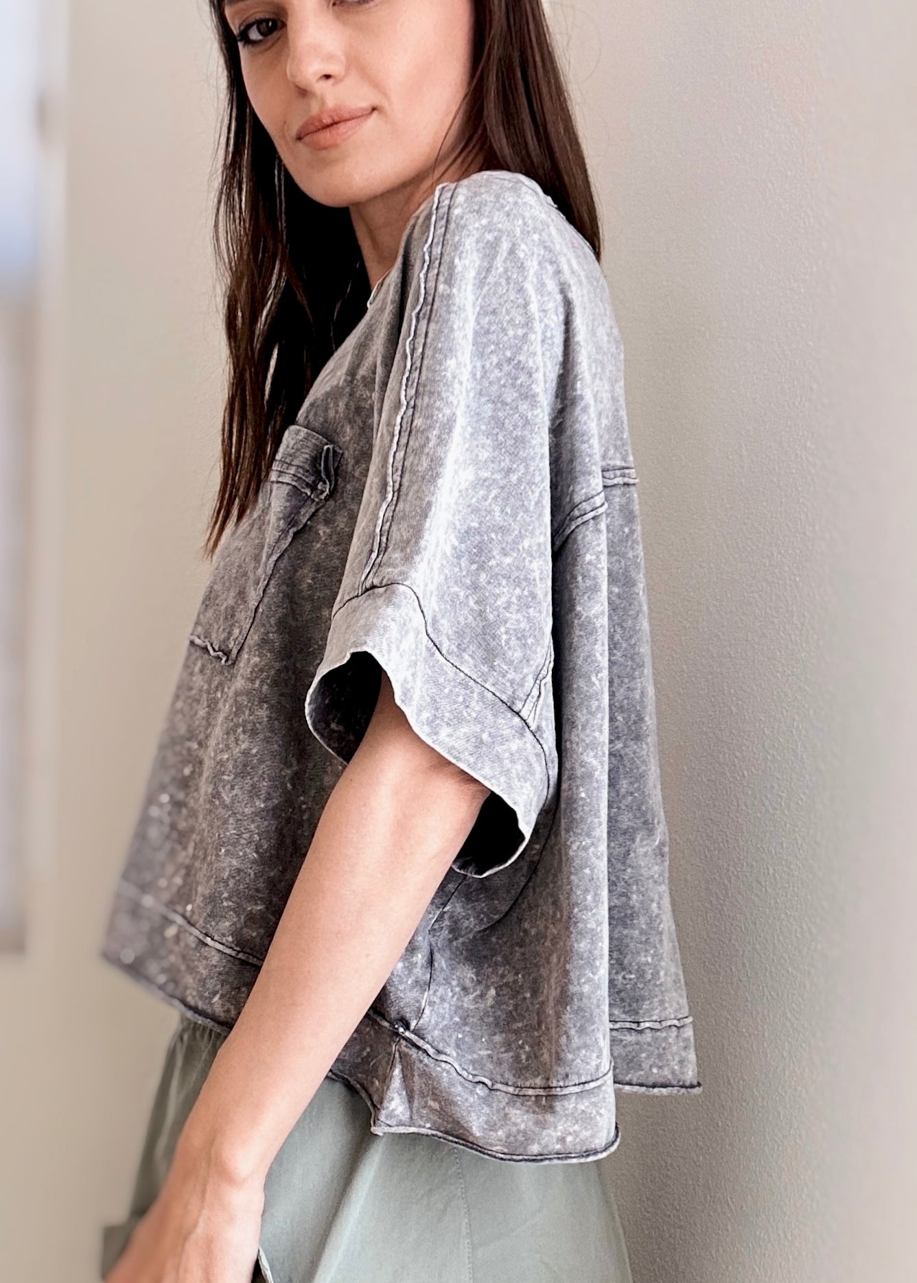 Hot Season Oversized Cropped T-Shirt - alldeserved.com