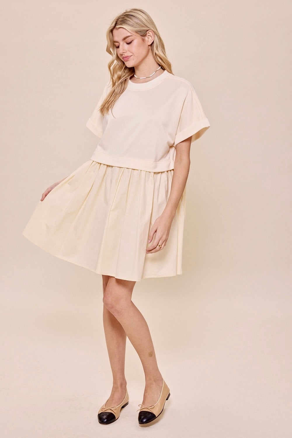Soft Blend Mini Dress - alldeserved.com