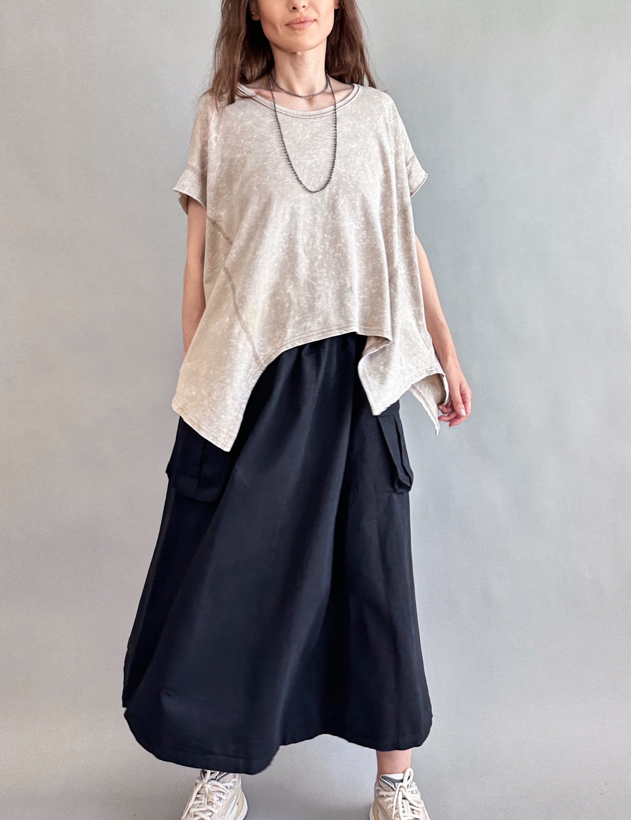 Trinity Flowy Oversized Top - alldeserved.com