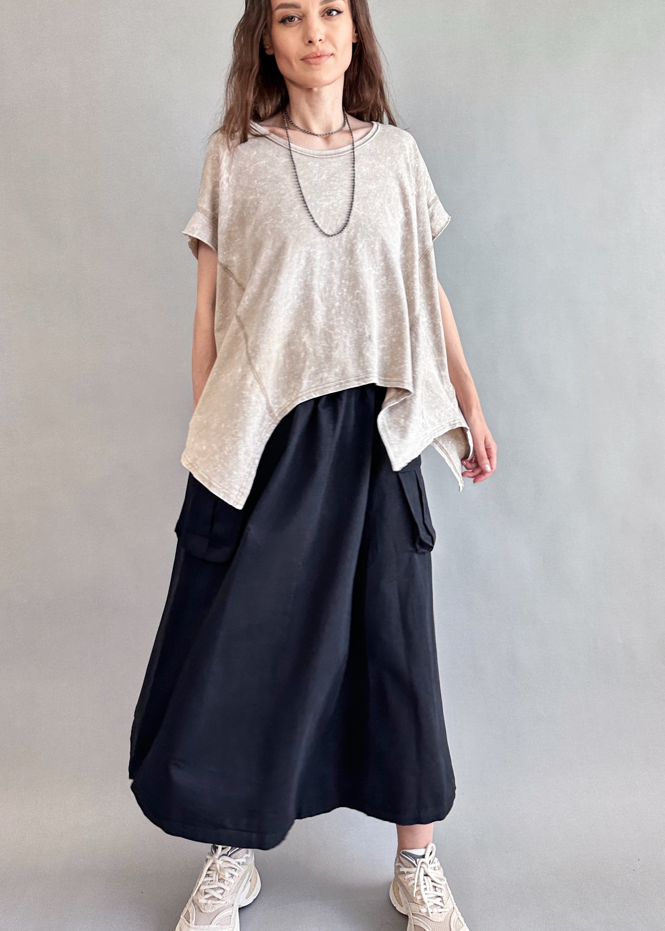 Trinity Flowy Oversized Top - alldeserved.com