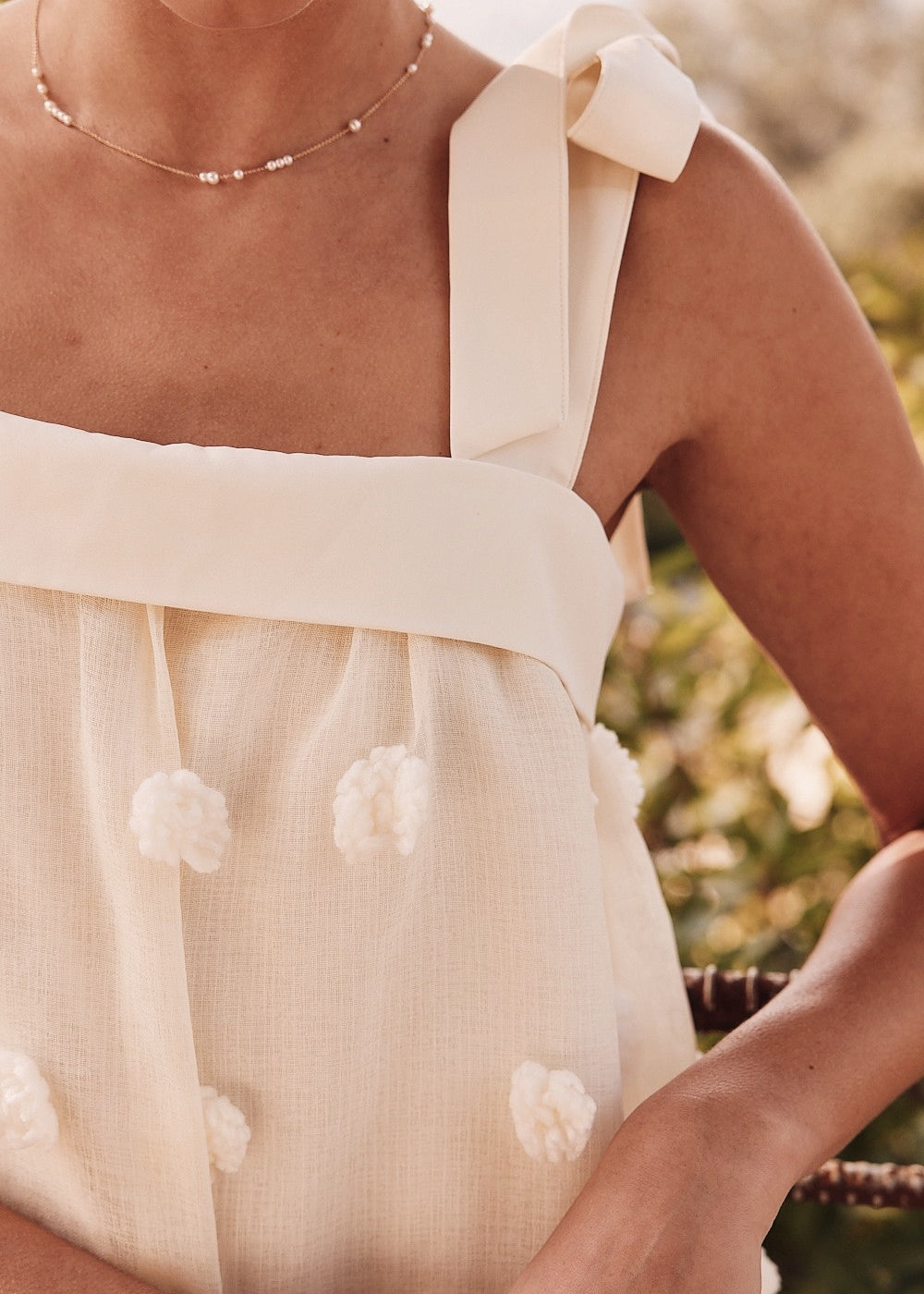 Arianna 3D Dot Midi Dress - alldeserved.com