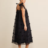 Arianna 3D Dot Midi Dress - alldeserved.com