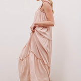 Summer Dream Swiss Dot Maxi Dress - alldeserved.com