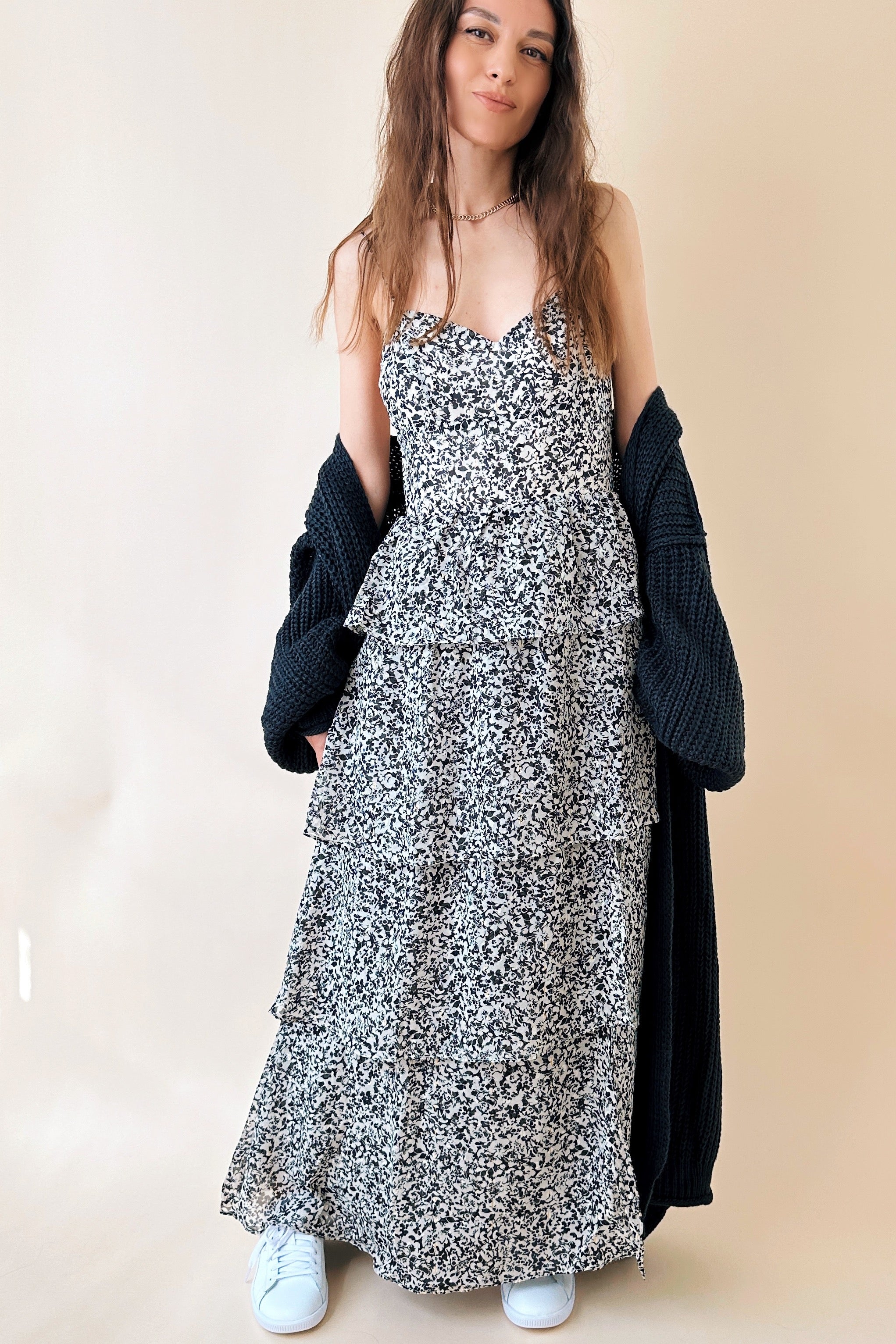 Sundrenched Floral Maxi Dress Black Multi | All Deserved Large Sundrenched Floral Maxi Dress Black Multi | All Deserved Large