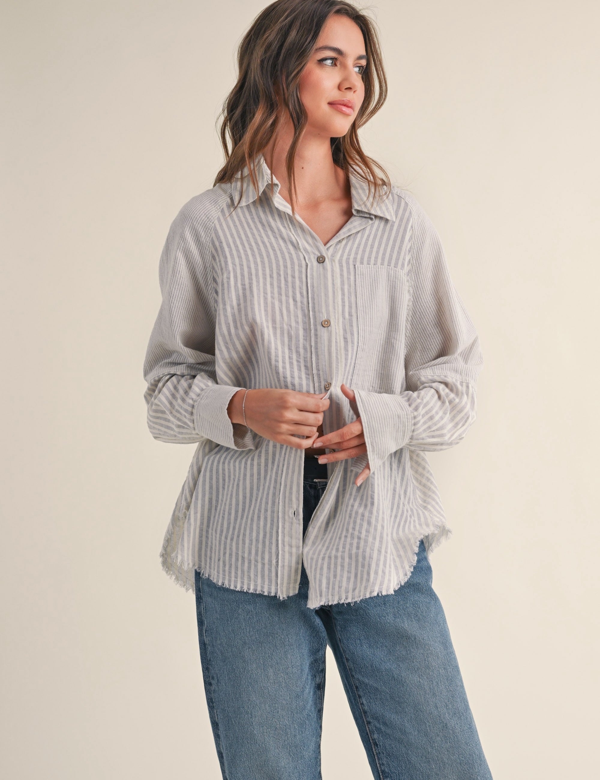 Soft Stripes Cotton Shirt - alldeserved.com