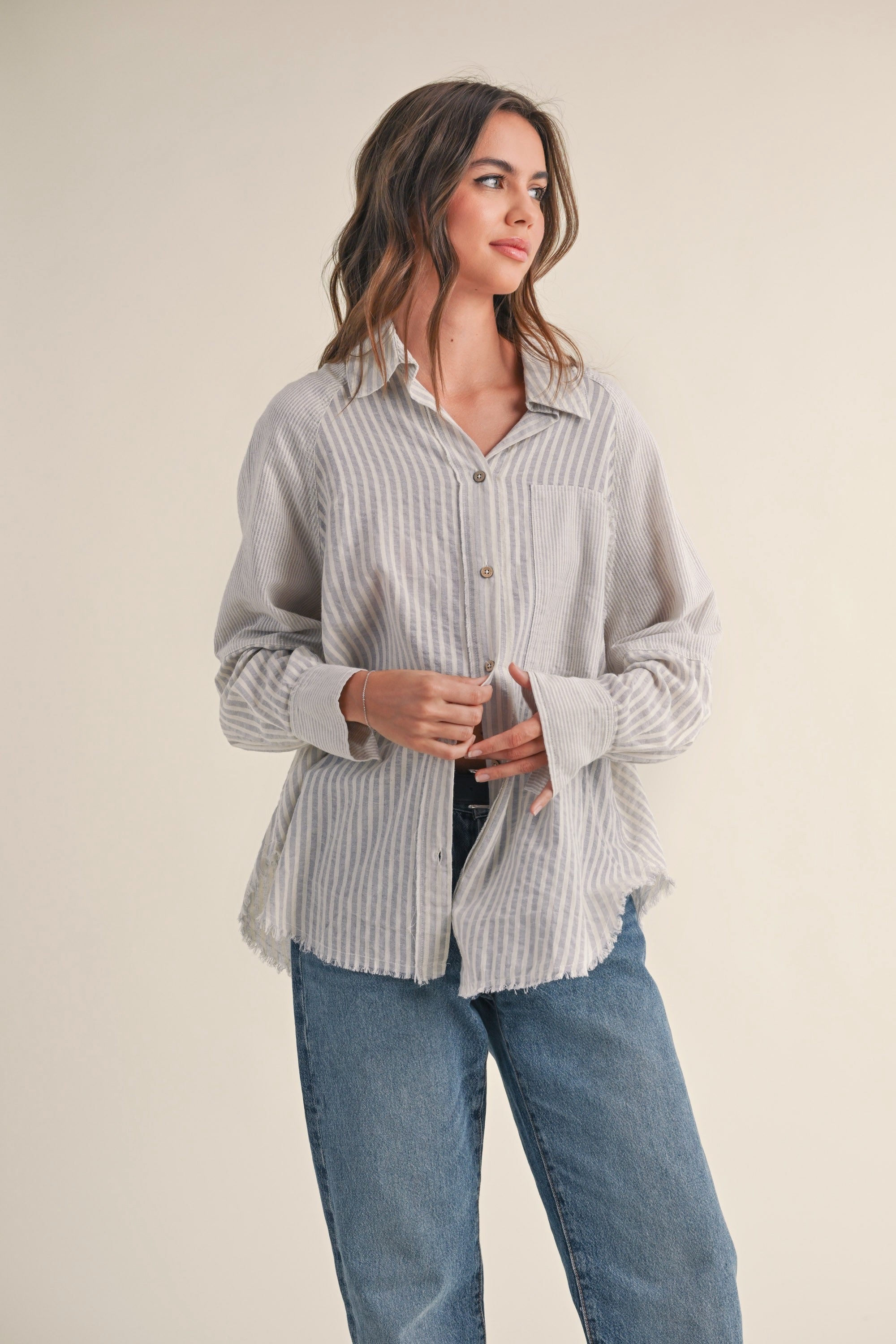 Soft Stripes Cotton Shirt - alldeserved.com